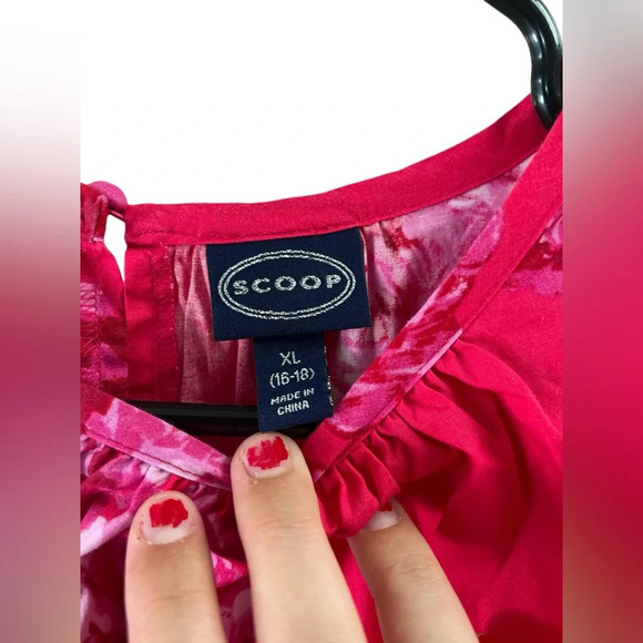 Pink floral long sleeve midi dress - Picture 7 of 8